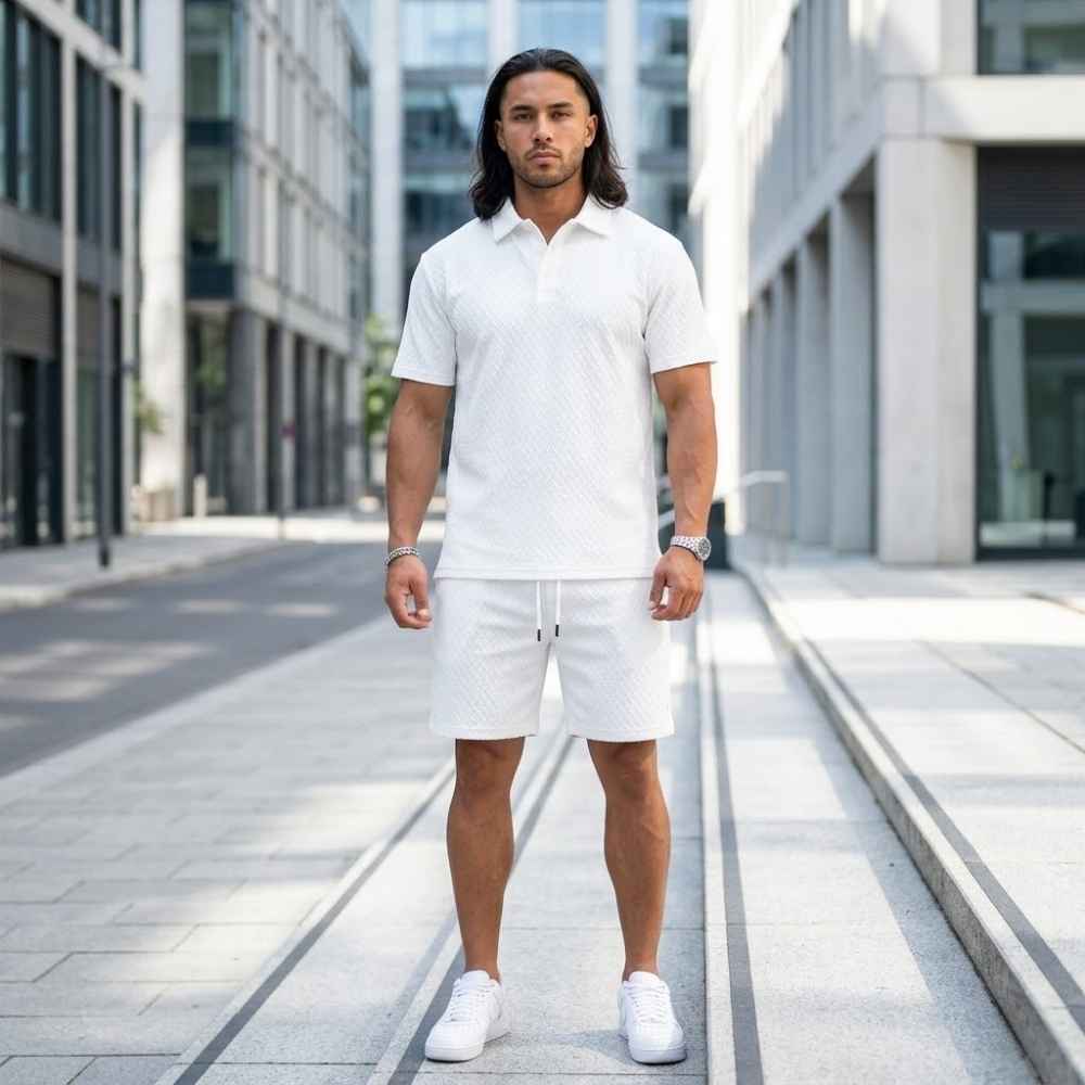 Aisa Men's Polo Set