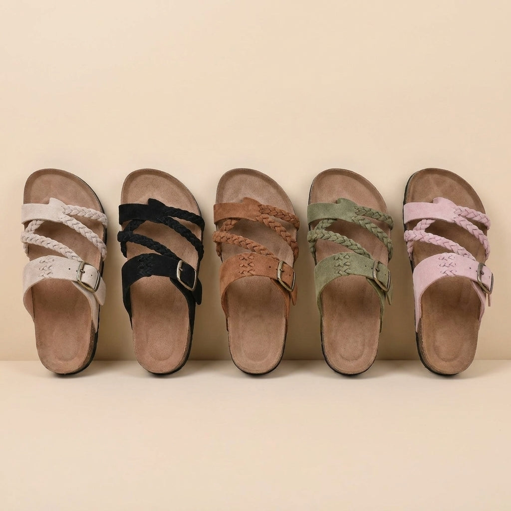 Sandalias Aisa Salcombe en cinco colores